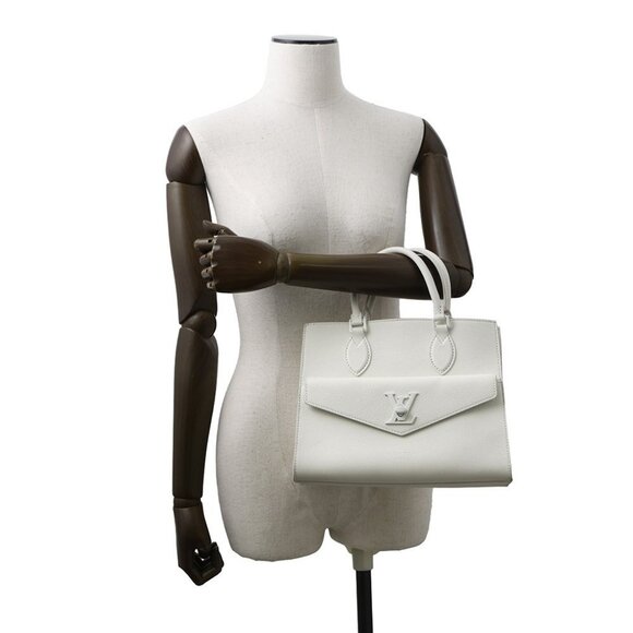 LOUIS VUITTON Rock Me Tote Size PM Grained Calf Leather Blanc M55817 - Picture 3 of 16